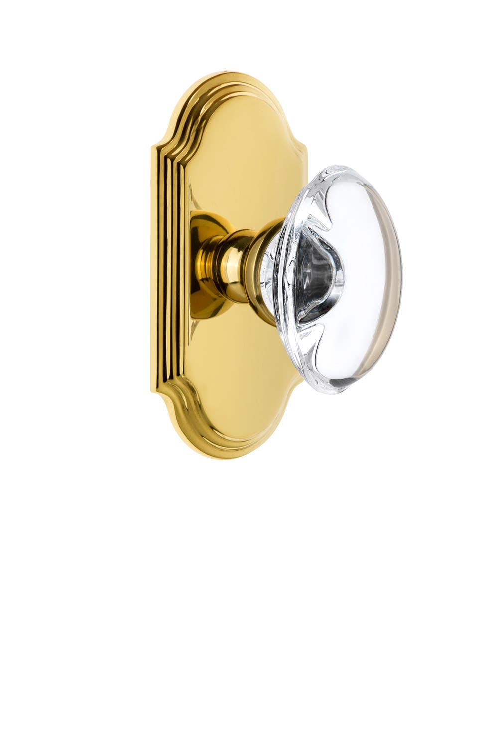 Grandeur Arc Plate w/ Provence Crystal Knob