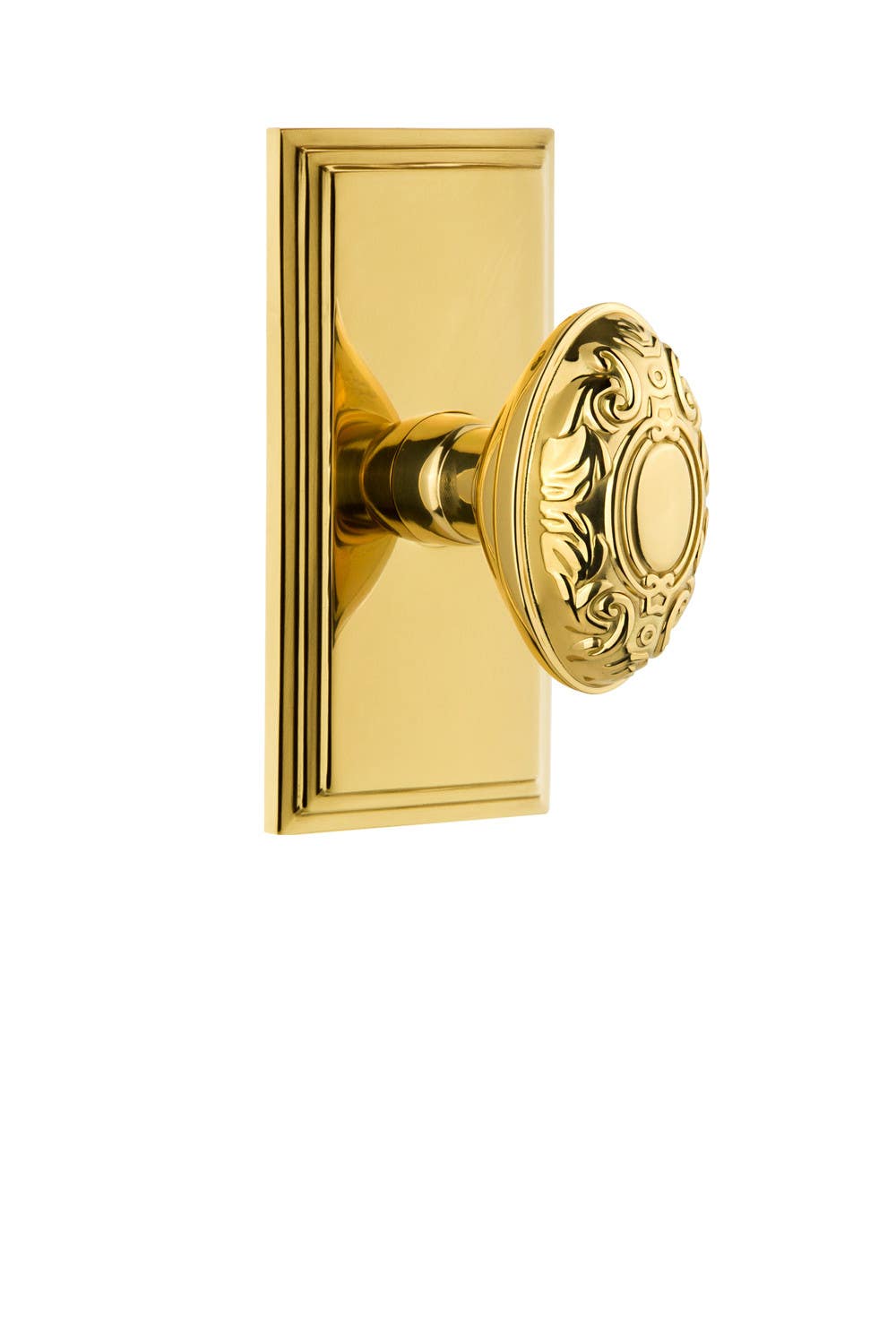 Grandeur Carre Plate w/ Grande Victorian Knob