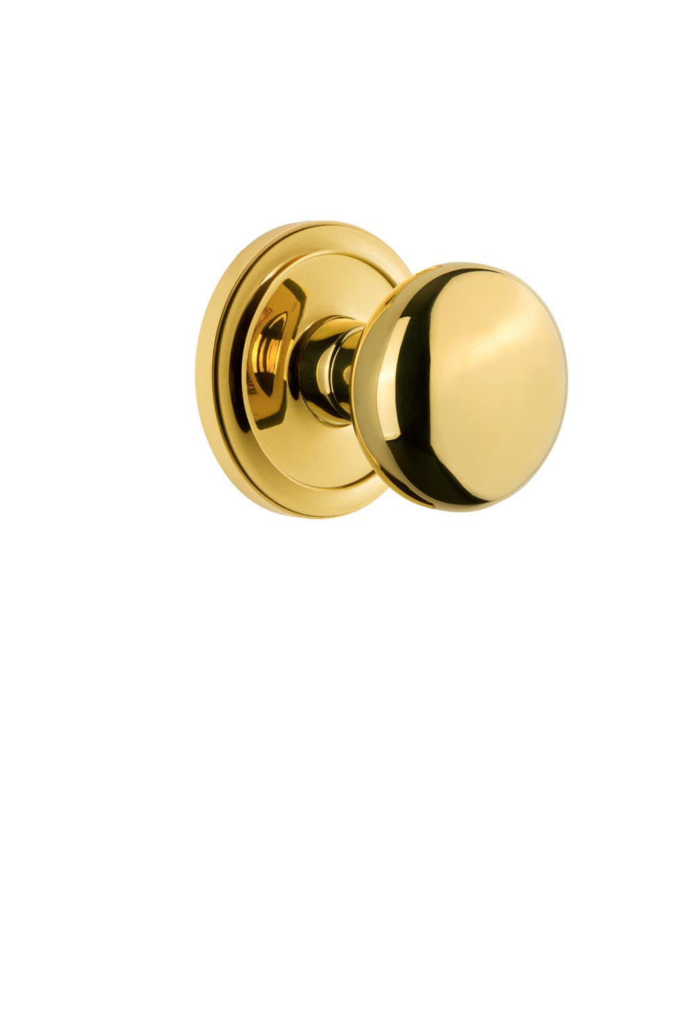 Grandeur Circulaire Rosette w/ Fifth Avenue Knob