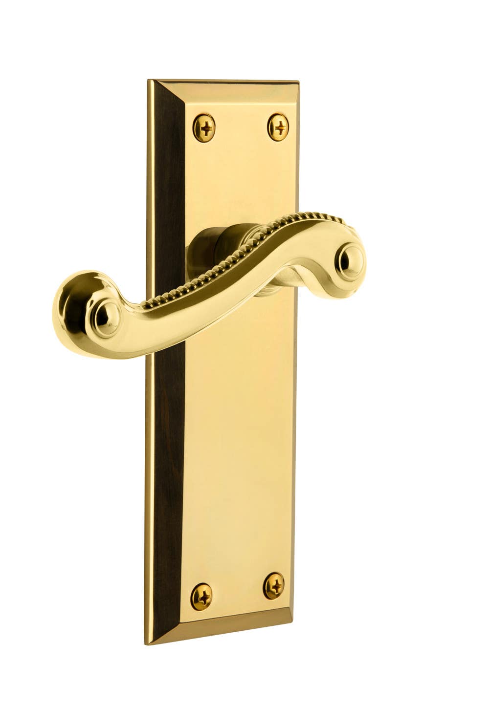 Grandeur Fifth Avenue Plate w/ Newport Lever