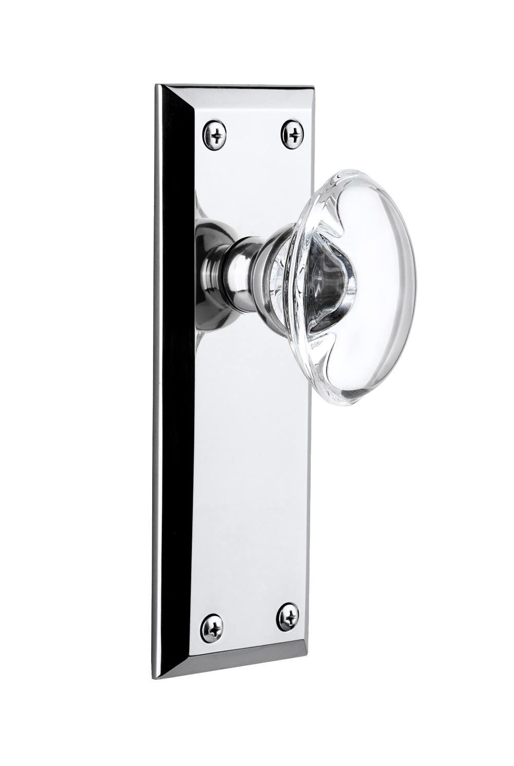 Grandeur Fifth Avenue Plate w/ Provence Crystal Knob