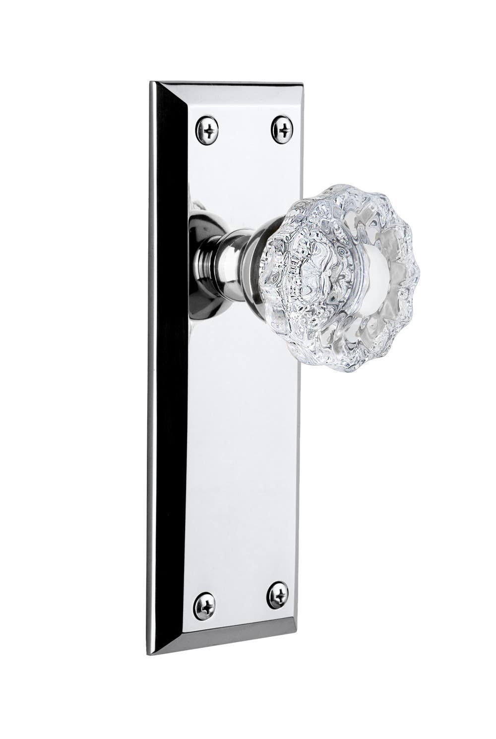 Grandeur Fifth Avenue Plate w/ Versailles Crystal Knob