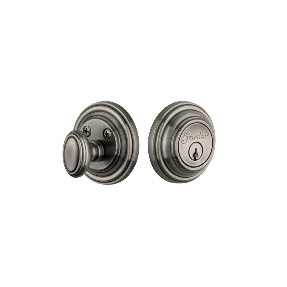 Grandeur Deadbolt w/ Georgetown Plate