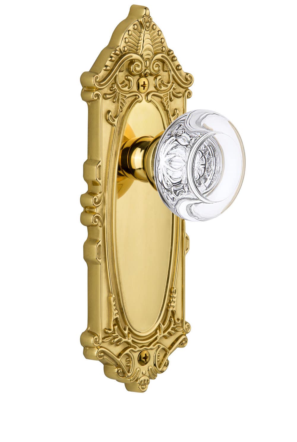 Grandeur Grande Victorian Plate w/ Bordeaux Knob