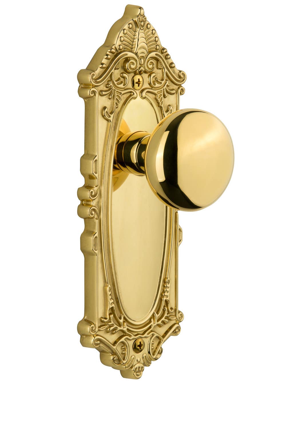 Grandeur Grande Victorian Plate w/ Fifth Avenue Knob