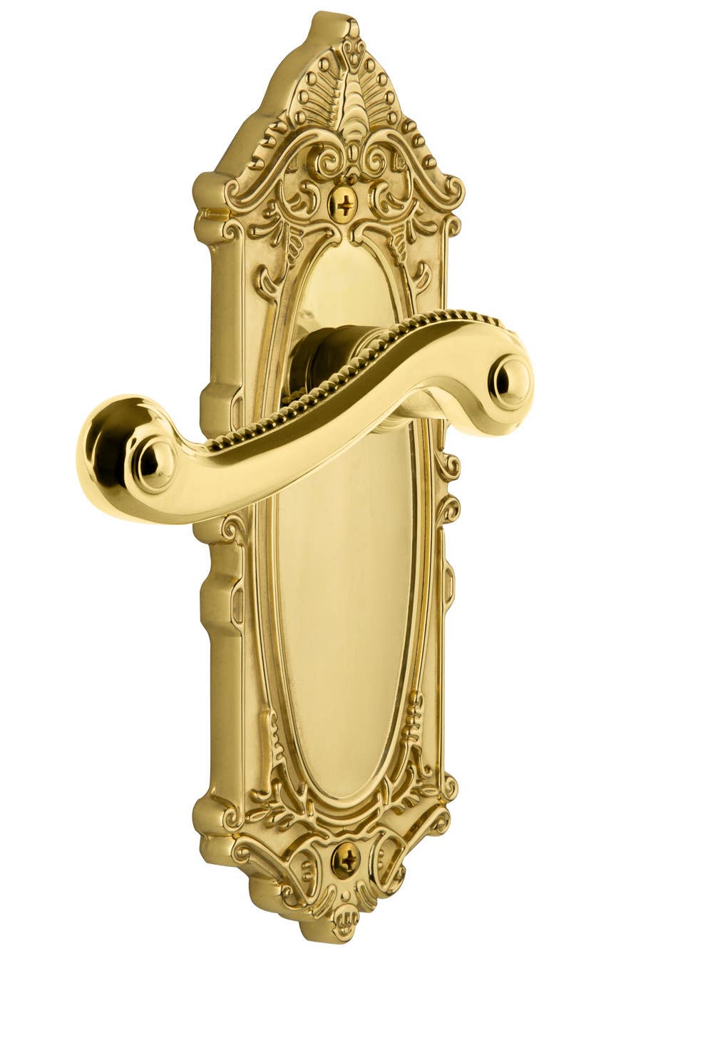 Grandeur Grande Victorian Plate w/ Newport Lever