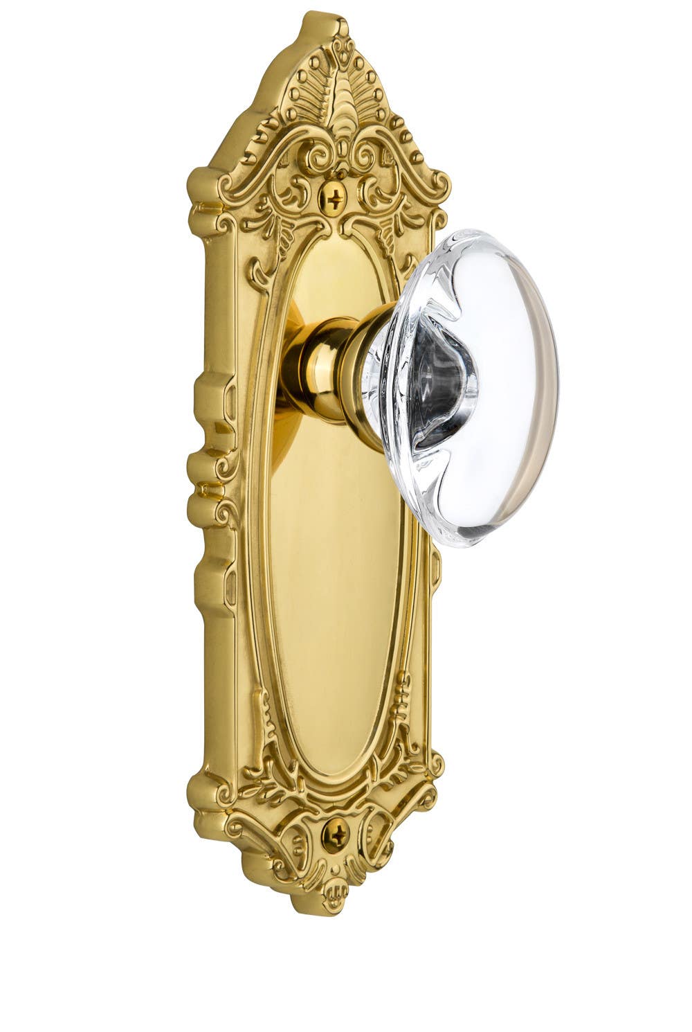 Grandeur Grande Victorian Plate w/ Provence Knob