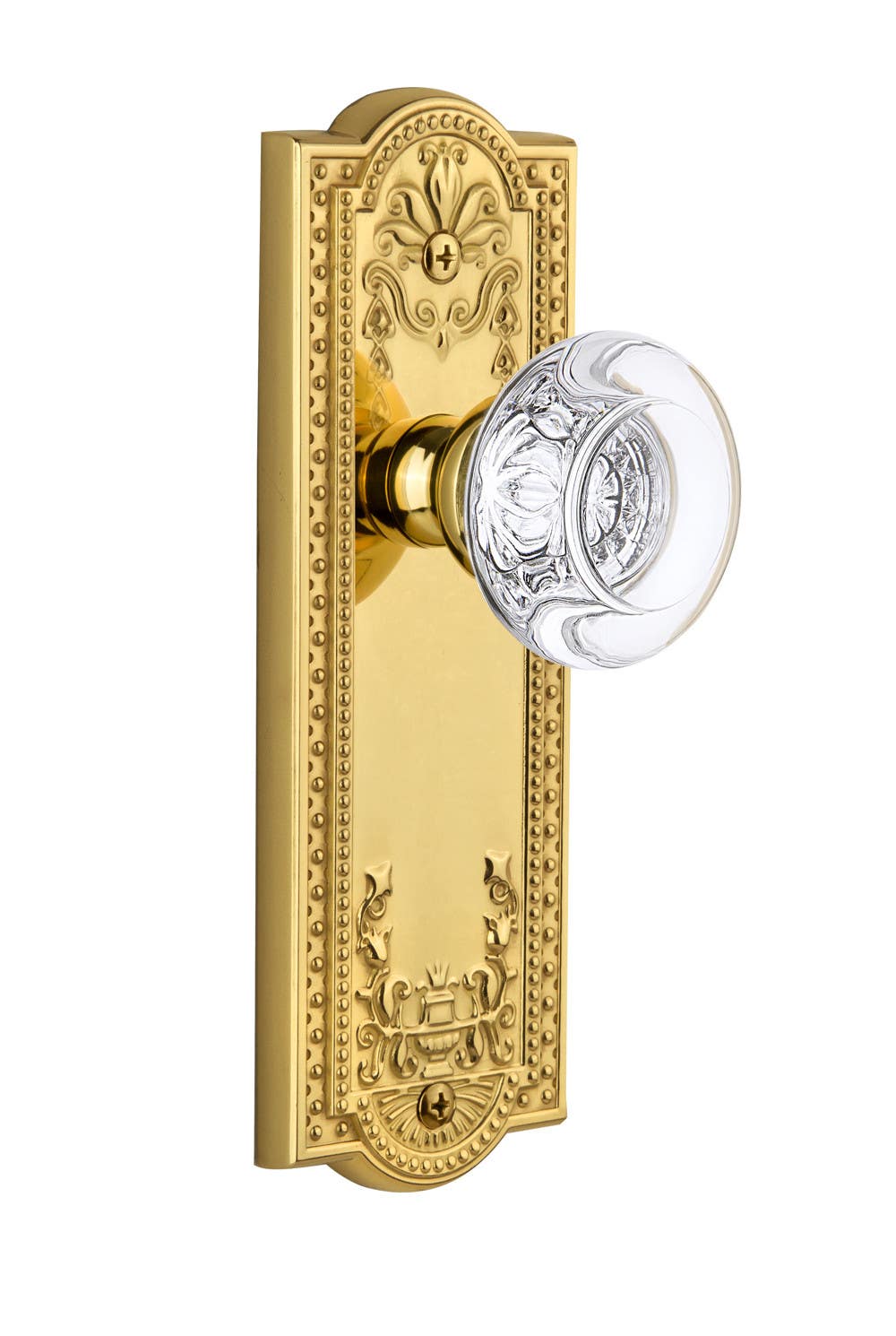 Grandeur Parthenon Plate w/ Bordeaux Knob