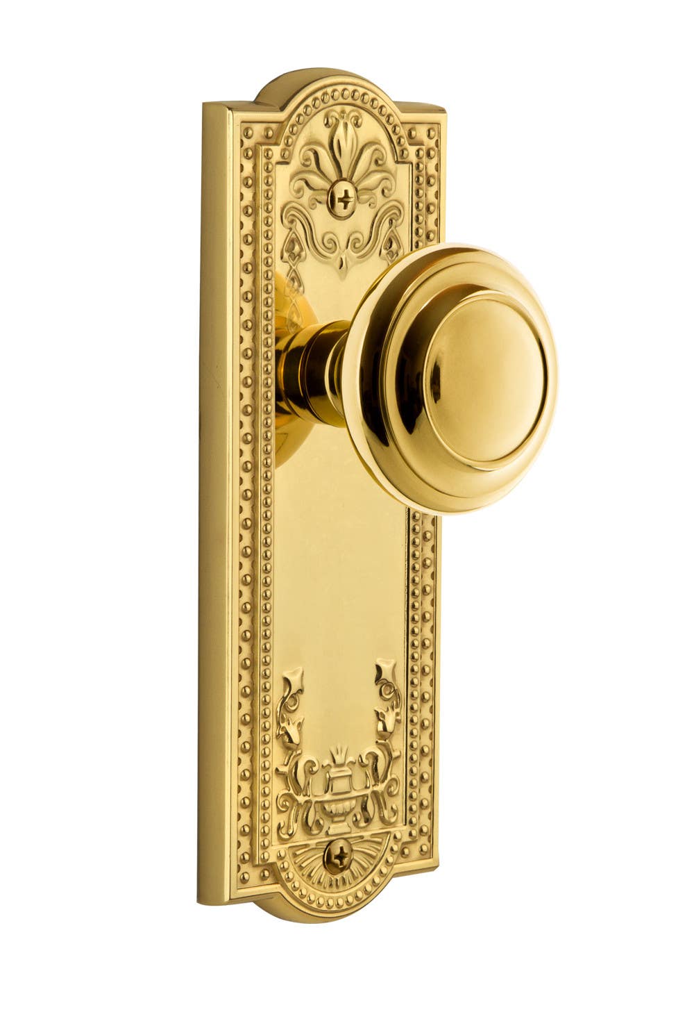 Grandeur Parthenon Plate w/ Circulaire Knob