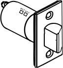 Cal-Royal 7500 Series Privacy Adjustable Spring Latch