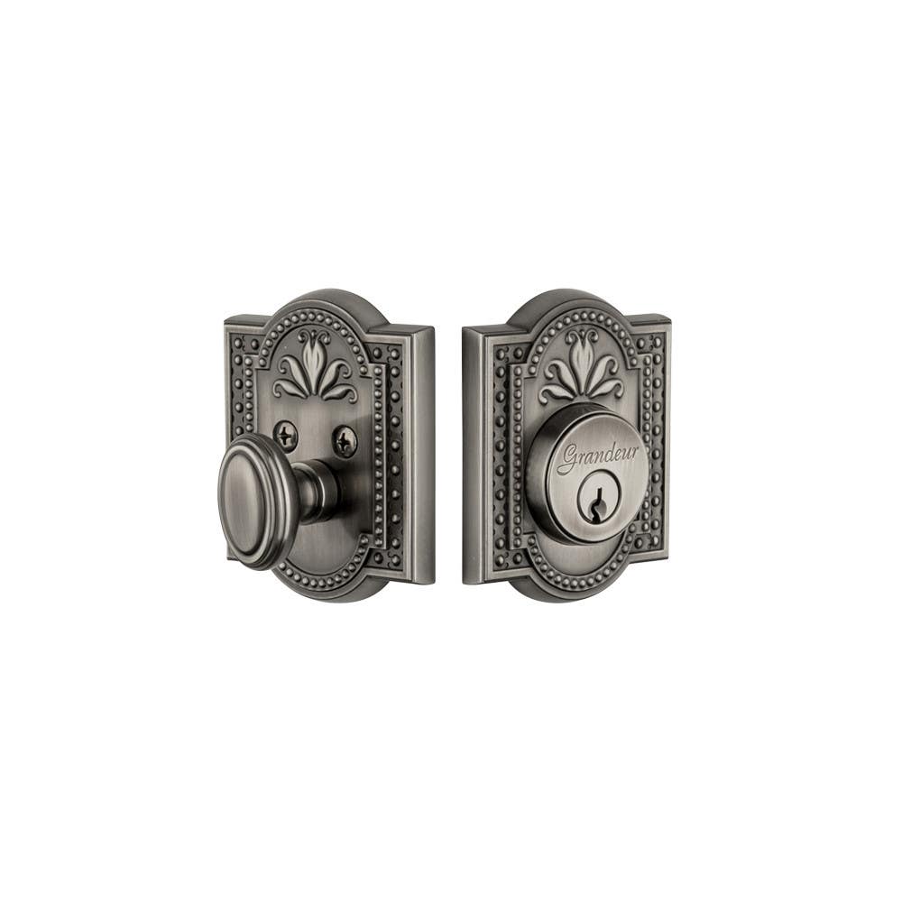 Grandeur Deadbolt w/ Parthenon Plate
