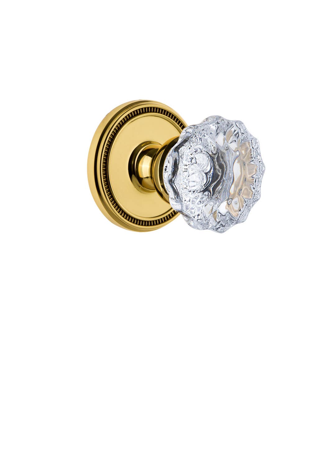 Grandeur Soleil Rosette w/ Fontainebleau Crystal Knob