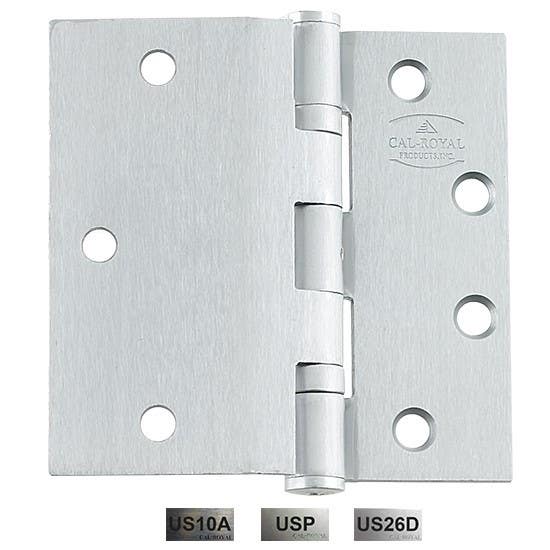 Cal-Royal HSBB4900 Half Surface Standard Weight Two Ball Bearings 4 1/2" Hinge