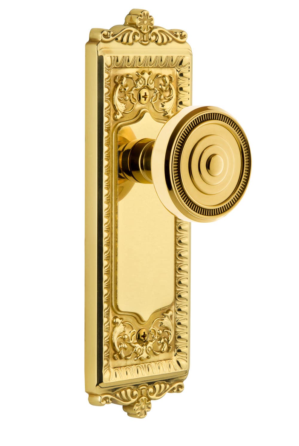 Grandeur Windsor Plate w/ Soleil Knob