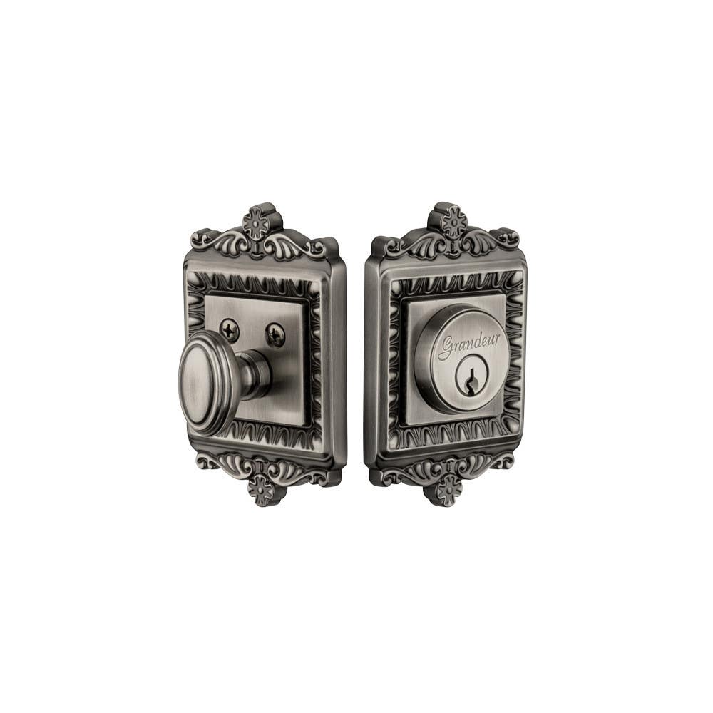 Grandeur Deadbolt w/ Windsor Plate