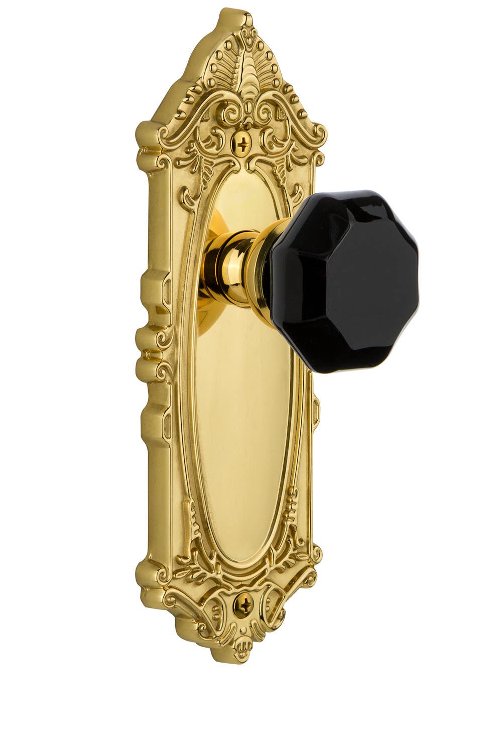 Grandeur Grande Victorian Plate w/ Lyon Knob