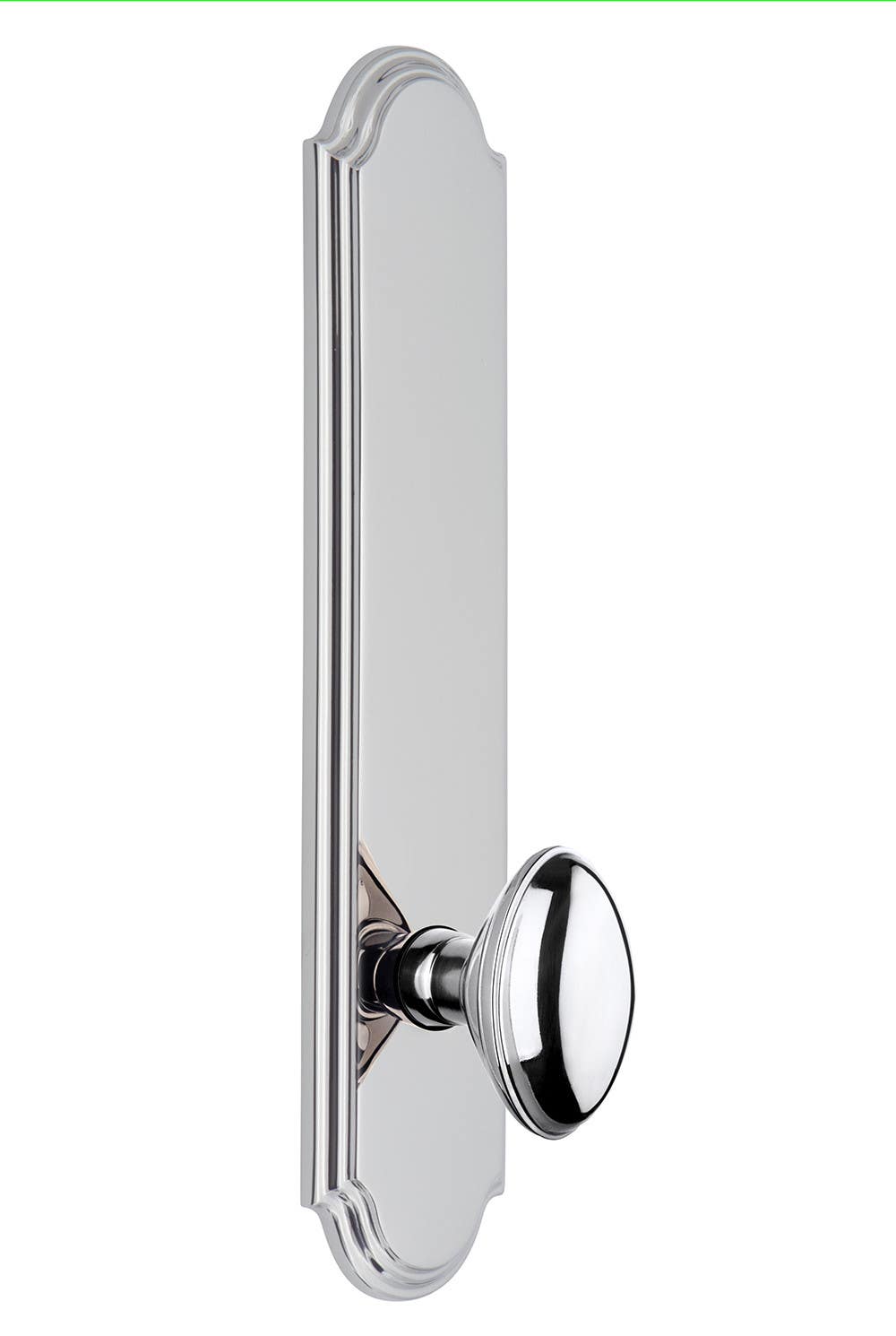 Grandeur Arc Tall Plate w/ Eden Prairie Knob