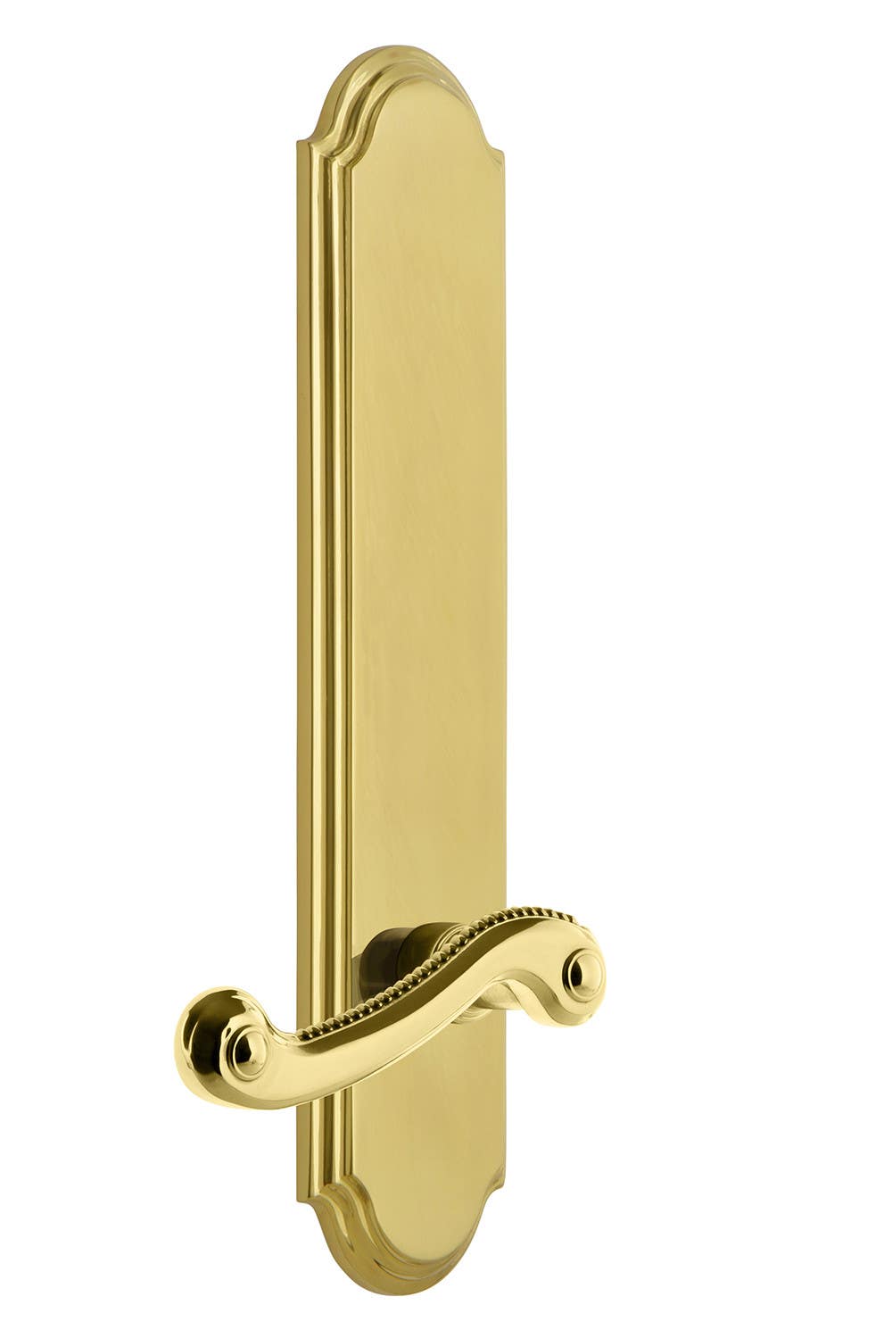Grandeur Arc Tall Plate w/ Newport Lever