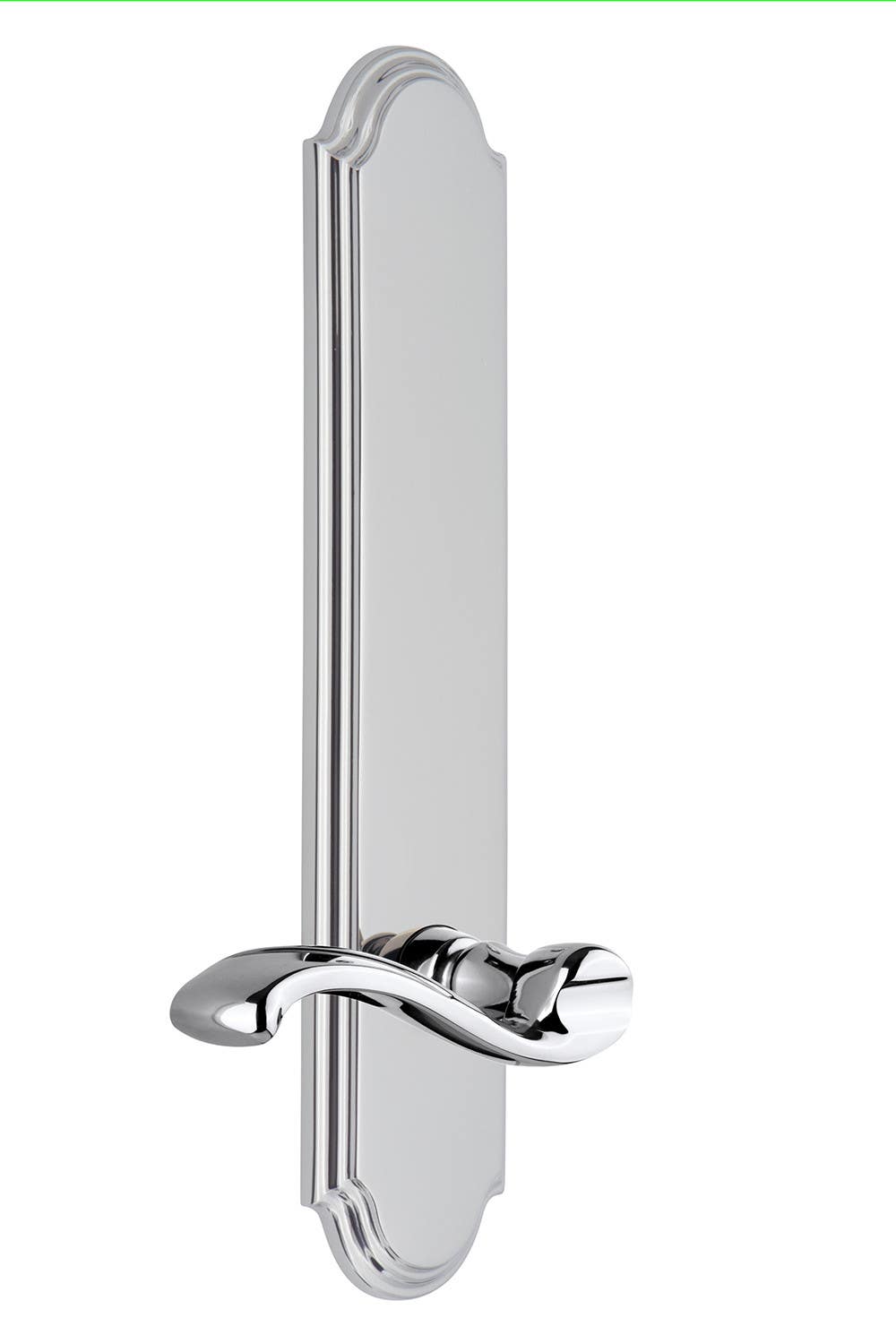 Grandeur Arc Tall Plate w/ Portofino Lever