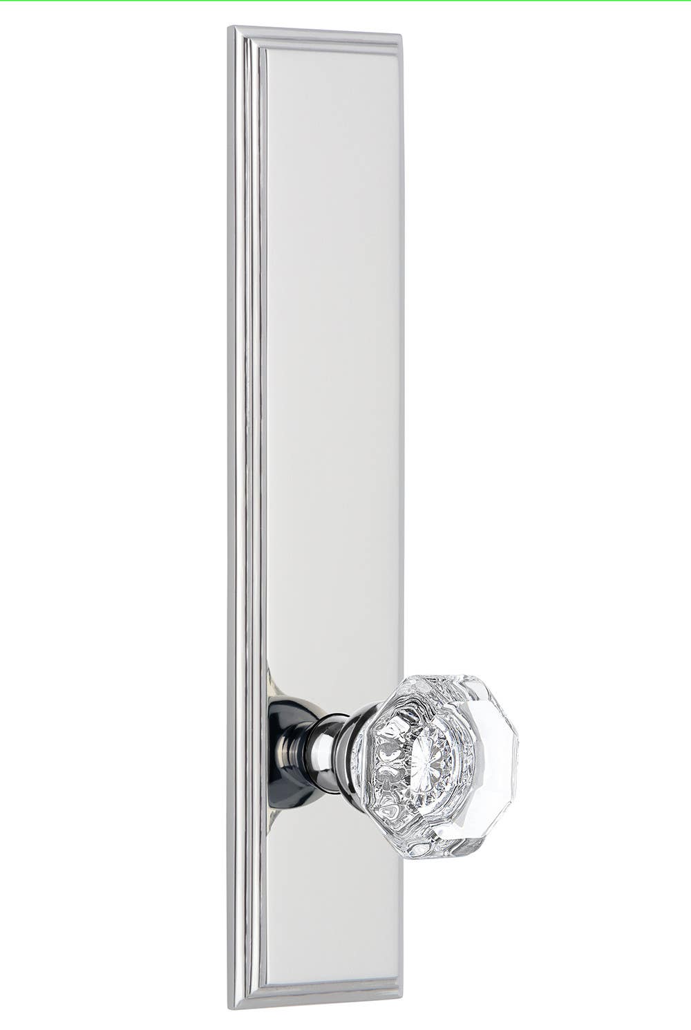 Grandeur Carre' Tall Plate w/ Chambord Knob