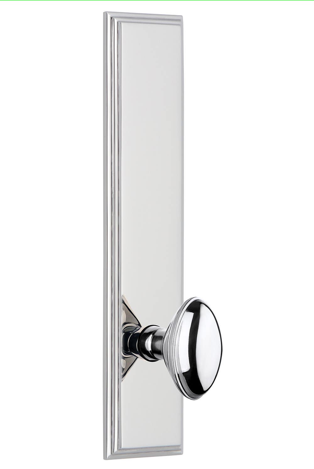 Grandeur Carre' Tall Plate w/ Eden Prairie Knob