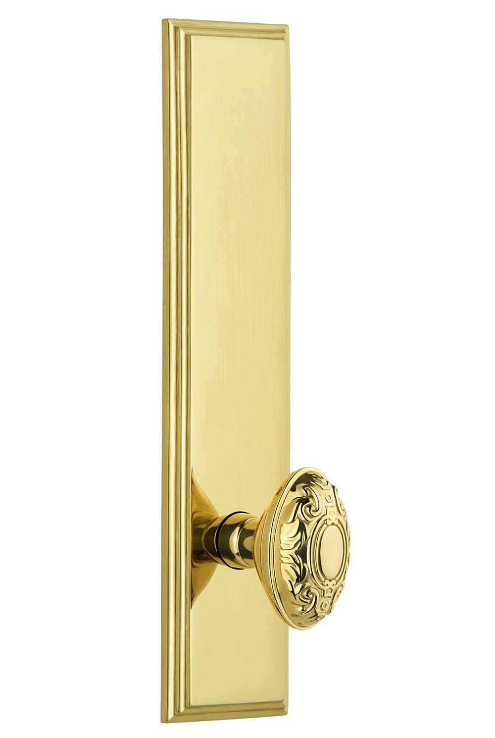 Grandeur Carre' Tall Plate w/ Grande Victorian Knob