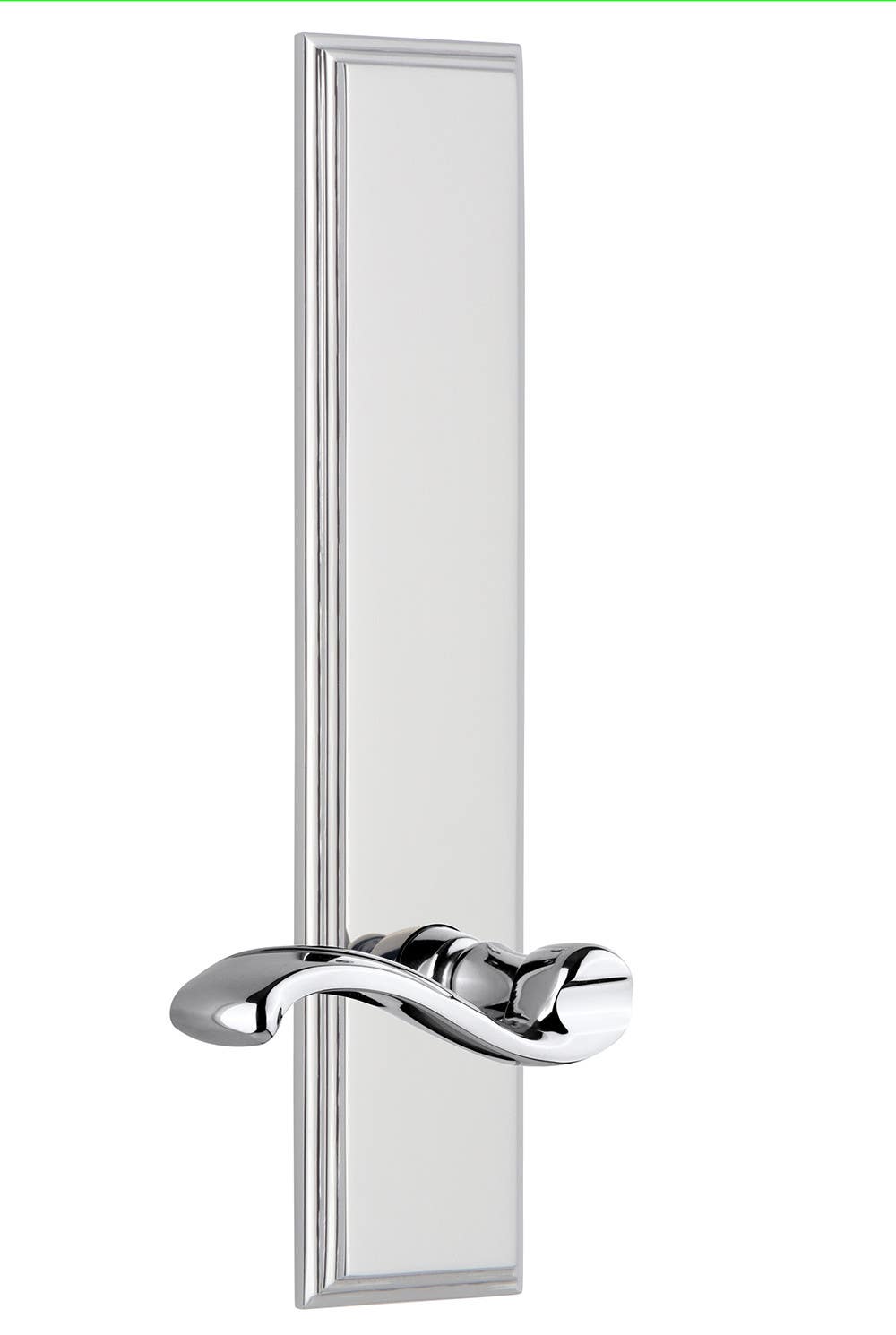 Grandeur Carre' Tall Plate w/ Portofino Lever