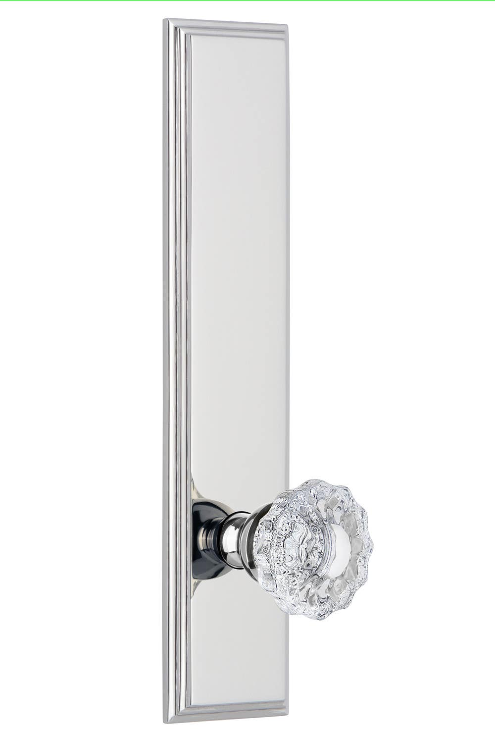 Grandeur Carre' Tall Plate w/ Versailles Knob