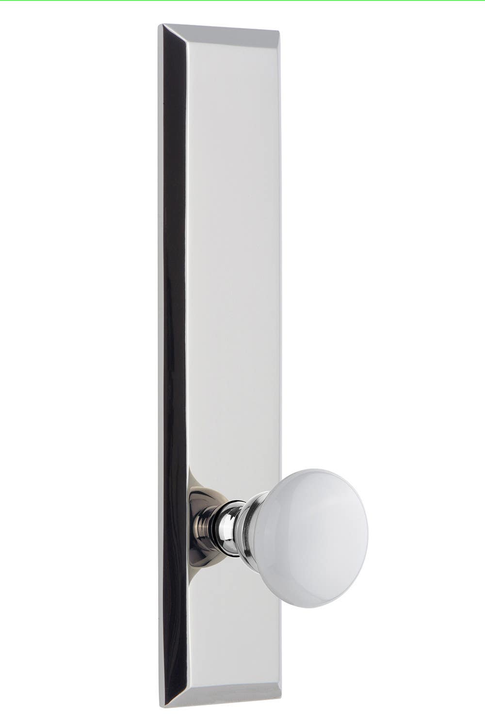 Grandeur Fifth Avenue Tall Plate w/ Hyde Park Knob