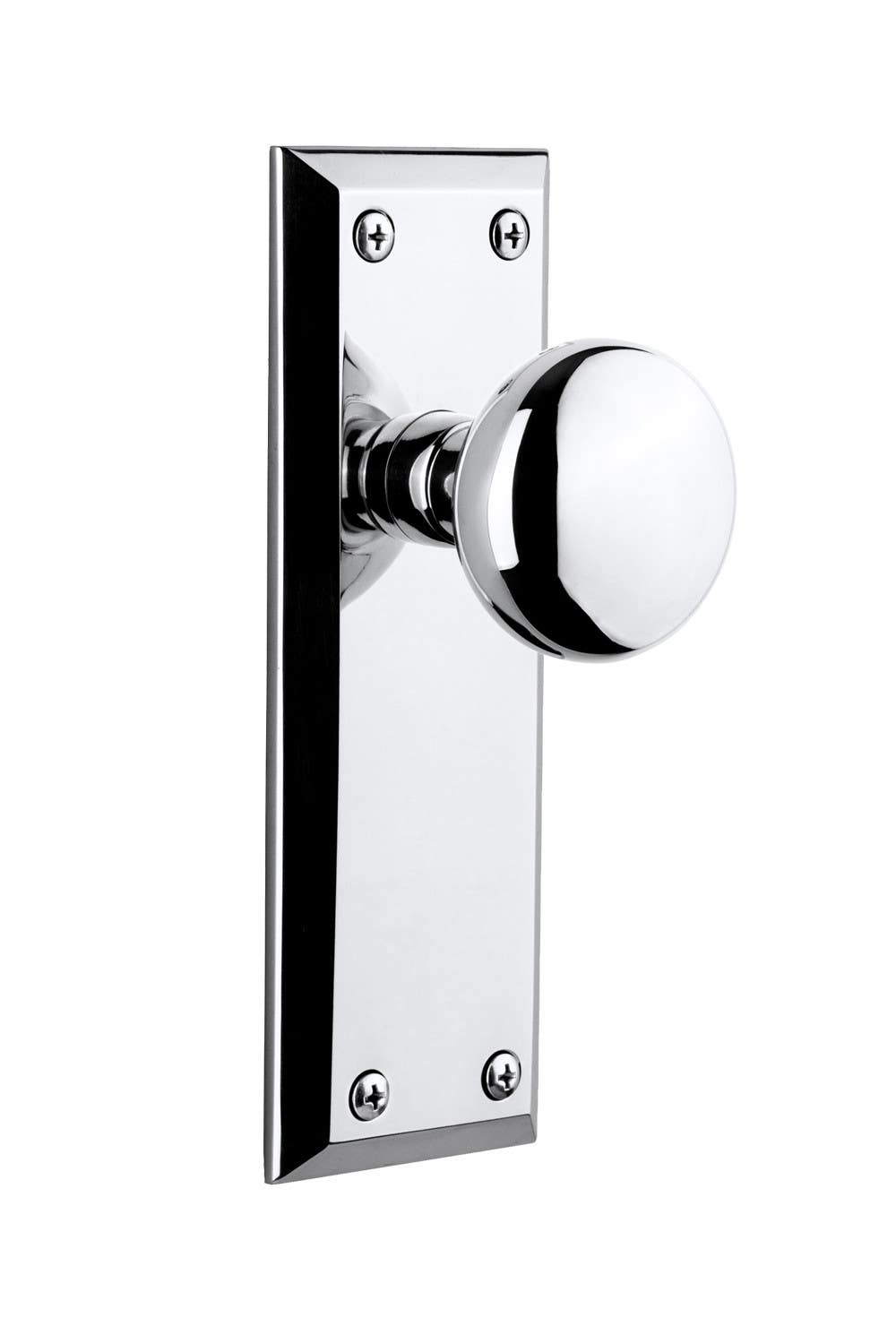 Grandeur Fifth Avenue Plate w/ Fifth Avenue Knob