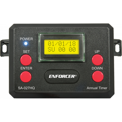 SECO-LARM SA-027HQ 365-Day Annual Timer with Two Relay Outputs
