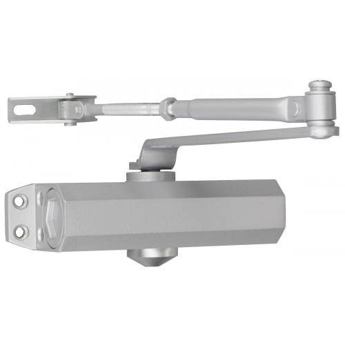 SECO-LARM SD-C121-S Surface-Type Door Closer w/ Size 2, Door Weight Up to 100lb (45kg)