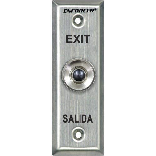 SECO-LARM SD-7201 Push-Button RTE Plate