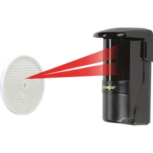 SECO-LARM E-931-S50RRGQ Reflective Photoelectric Beam Sensor, ETL UL325 Compliant, 50ft