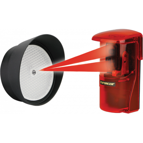 SECO-LARM E-931-S33PRGQ 33ft Polarized Reflective Photoelectric IR Beam Sensor