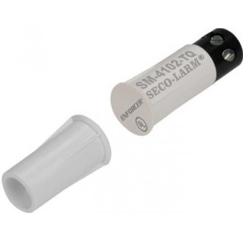 SECO-LARM SM-4102-TQ/W 3/8" Quick-Connect Terminal Recessed-Mount Magnetic Contact
