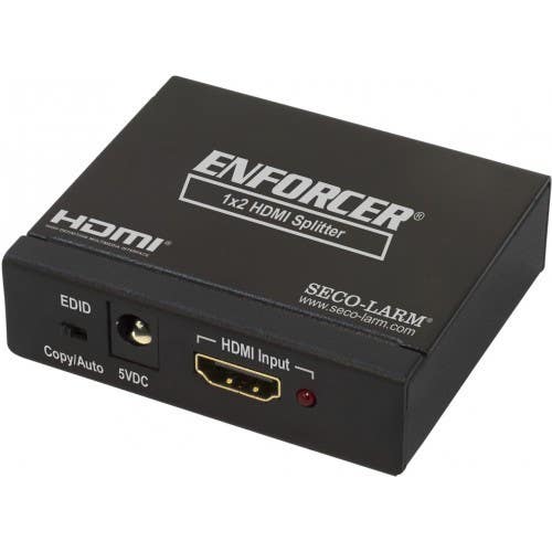 SECO-LARM MVD-AH12-01Q 4K HDMI Splitter - 2 HDMI Outputs