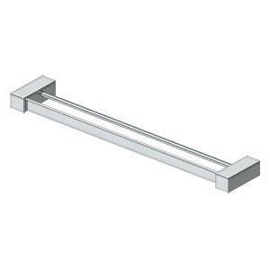 Deltana ZA2006/24 ZA Series, 24" Double Towel Bar, Brushed Nickel