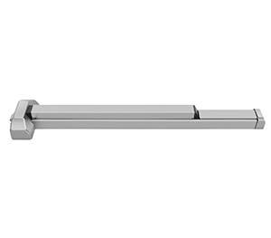 Deltana PDR36UL-AL Rim Panic Device, 36" UL, 3-Hour Fire-Rated, Stainless Steel