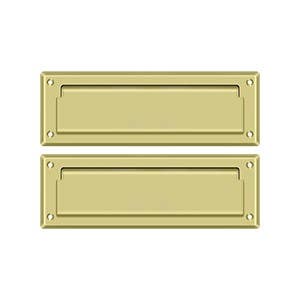 Deltana MS627 Mail Slot 8-7/8" with Back Plate