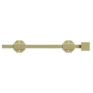 Deltana 12SBM 12" Modern Surface Bolt, HD, Solid Brass