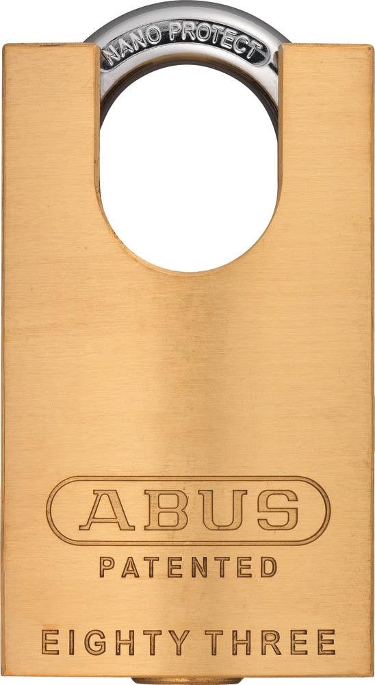 Abus 83CS/45 Brass Rekeyable Padlock