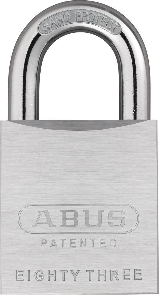 Abus 83CS/50 Chrome Plated Brass Rekeyable Padlock