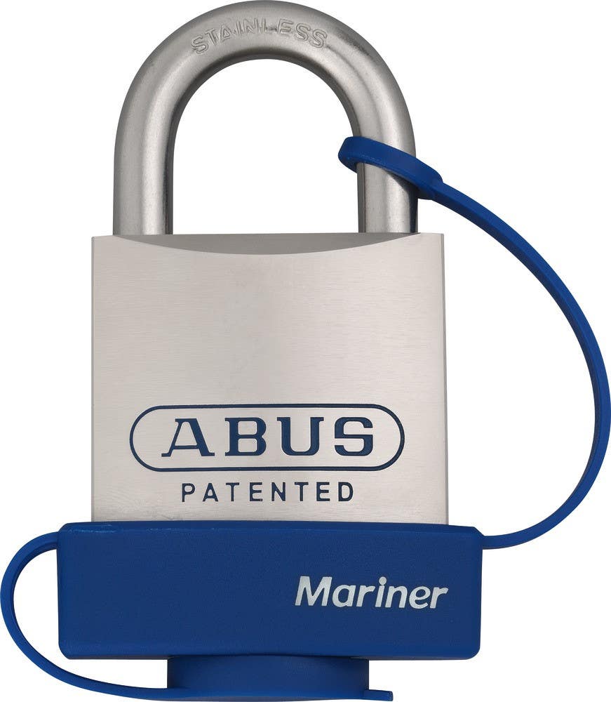 Abus 83MAR/45-300 S2 Schlage 6-5 Pearl Nickel Plated Brass Rekeyable Padlock