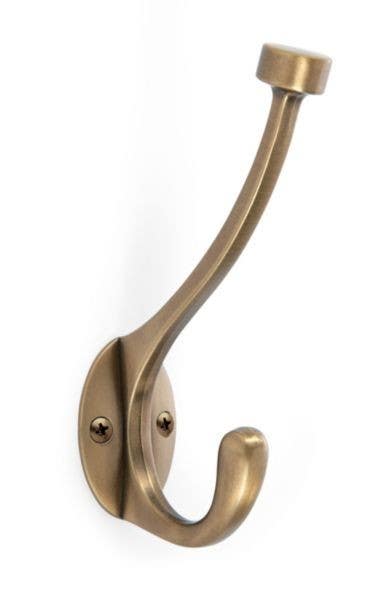 Amerock H55465 Adare Decorative Wall Hook, Double Prong