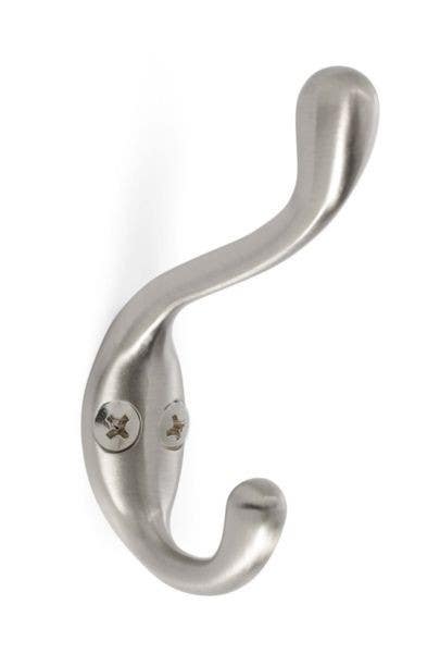 Amerock H55445 Medium Classic Medium Coat and Hat Hook, Double Prong