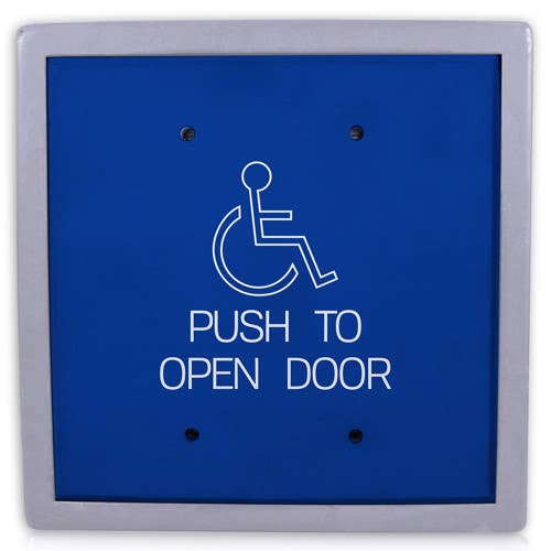 Deltrex J109 Series Fireproof Jumbo Size Push Plate Switch Control