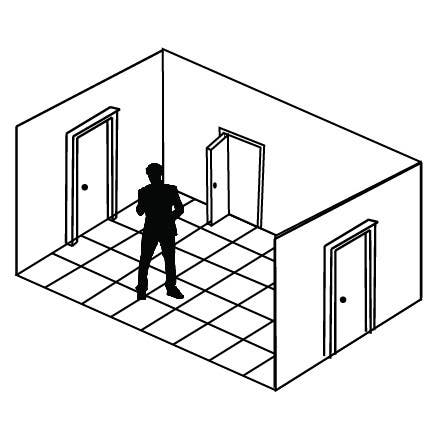 Deltrex 903 Series Access Control 3-Door System with Power Supply