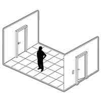 Deltrex 902 Series Access Control 2-Doors System with Power Supply
