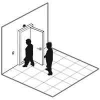 Deltrex 901 Series Access Control 1-Door System with Power Supply